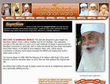 Tablet Screenshot of namdhari-world.com